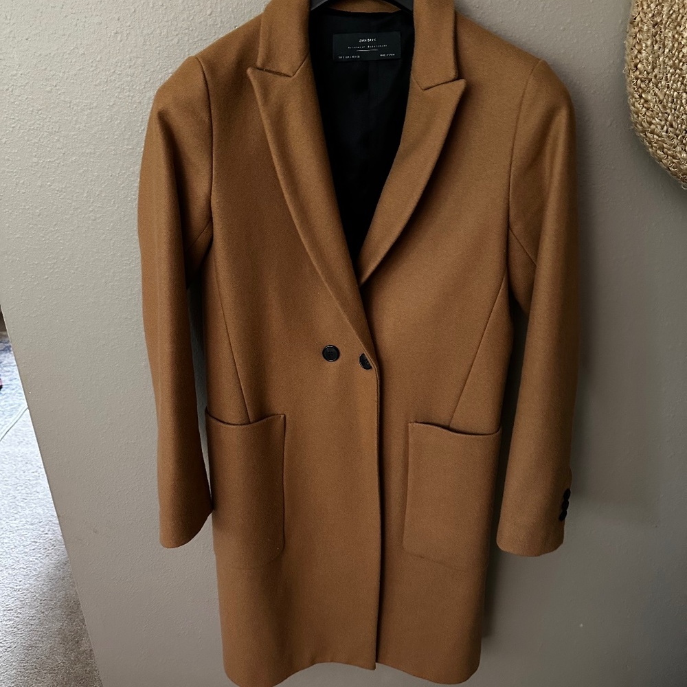 Zara car coat